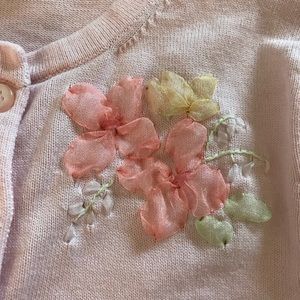 Janie and Jack Shirts & Tops - Janie and Jack Time for Tea 4T cardigan pink Janie and Jack Shirts & Tops - Janie and Jack Time for Tea 4T cardigan pink